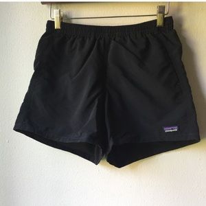 Patagonia Black Baggies Shorts